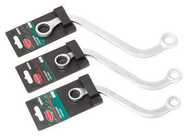 Ключ накидной S-образный 14х15мм, на пластиковом держателе RockForce##Rock FORCE RF-7611415A