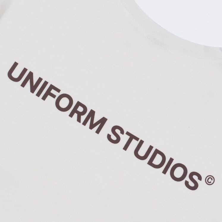 Футболка UNIFORM Heavy STUDIOS, молочный