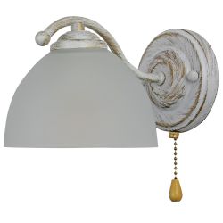 Бра светильник Rivoli Valerie 9169-401 1 х Е27 40 Вт классика с выключателем | Rivoli