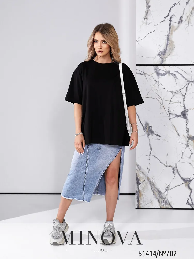 Футболка 702-черный Minova