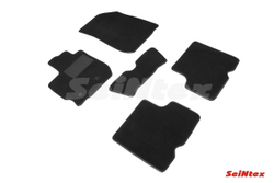 Ворсовые коврики LUX для Renault Duster (рест.) 2015-2021, Seintex.89232
