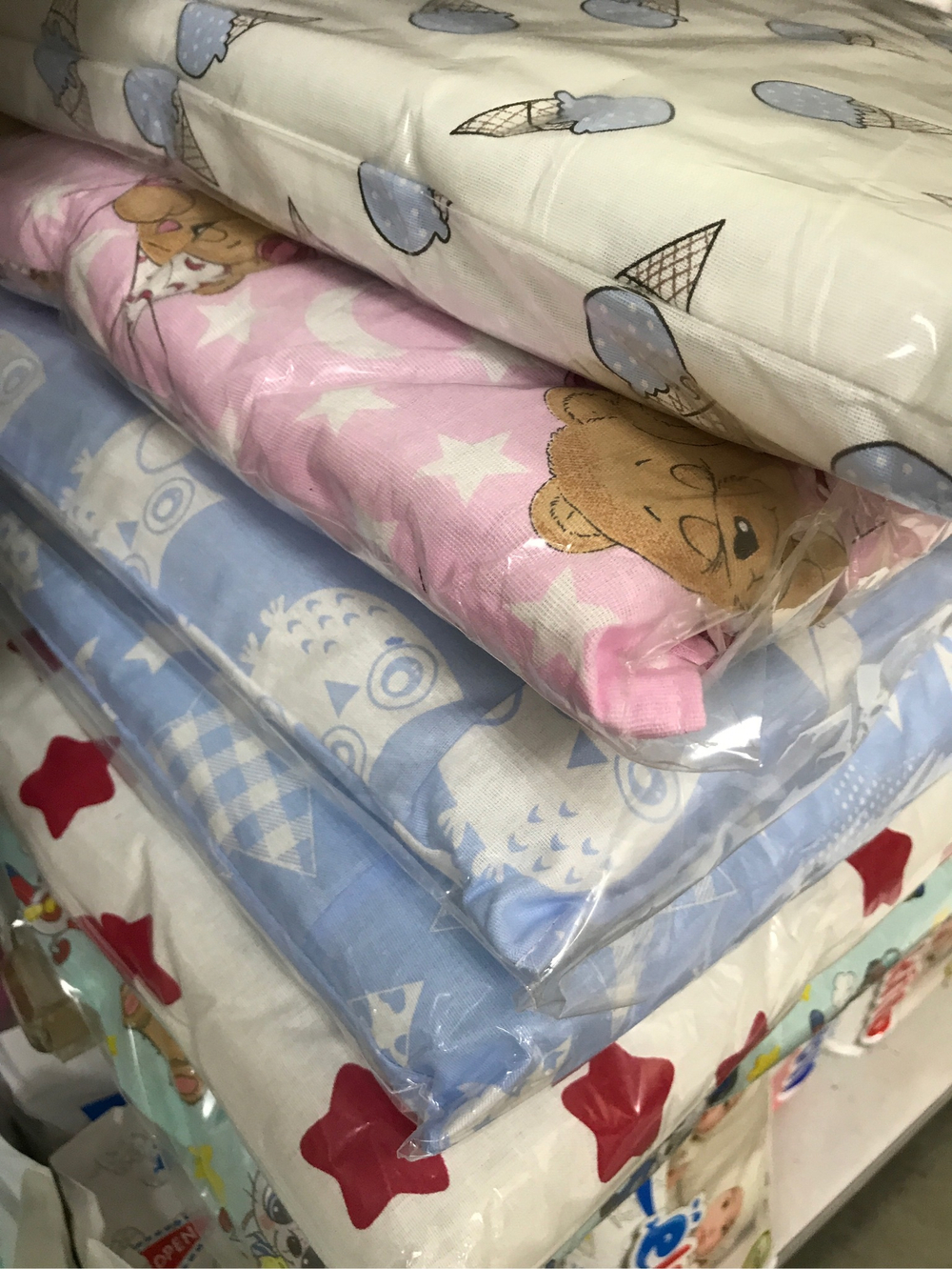 Подушка 40*60 см, экофайбер (средняя) (ИП Людин А.В.)