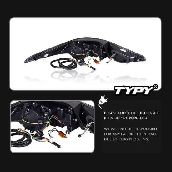 Задние фонари Хендай Элантра 2011-2016 V12 type ТЕМНО КРАСНЫЕ