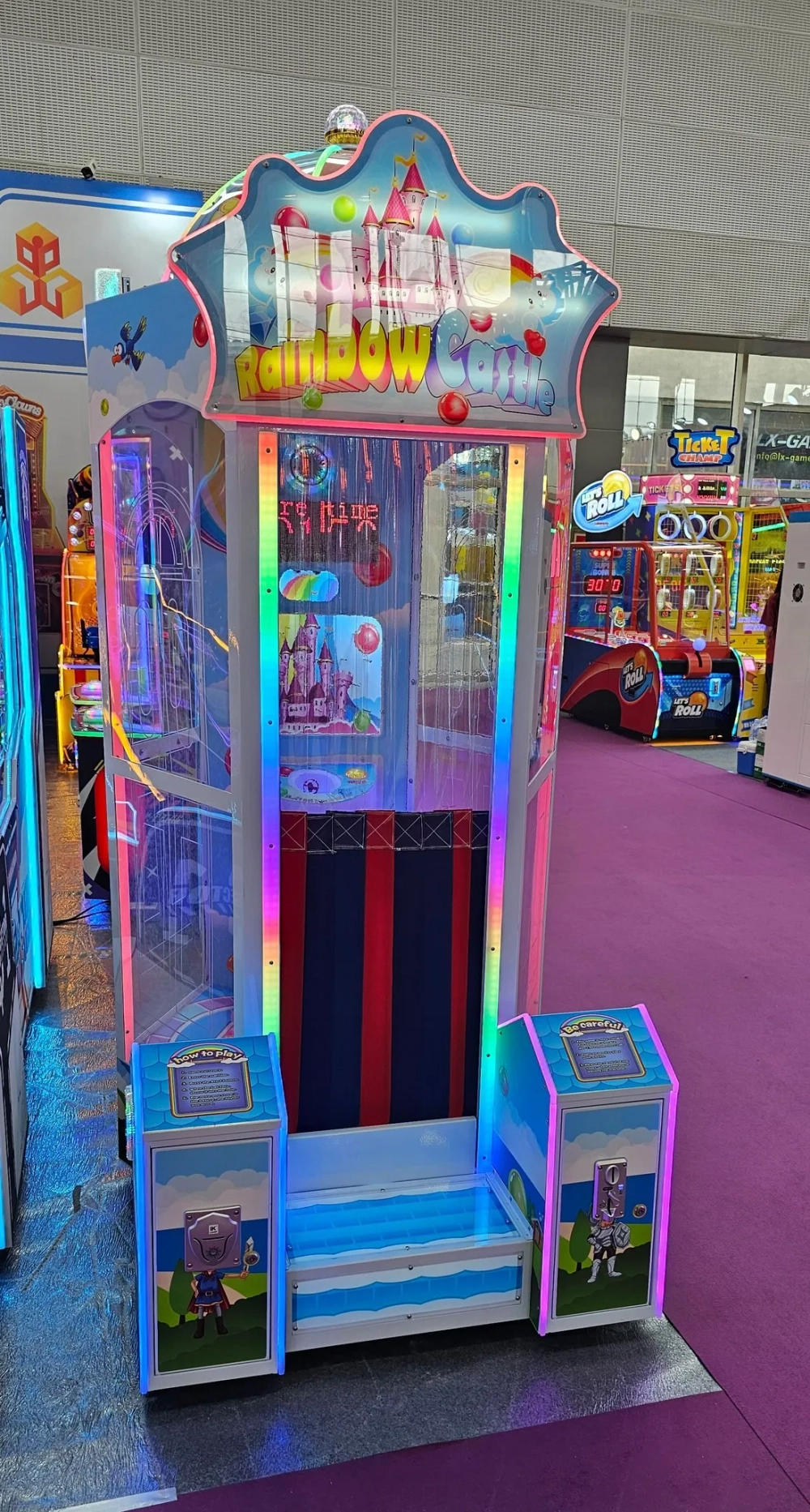 Автомат шаропад «Rainbow Castle»