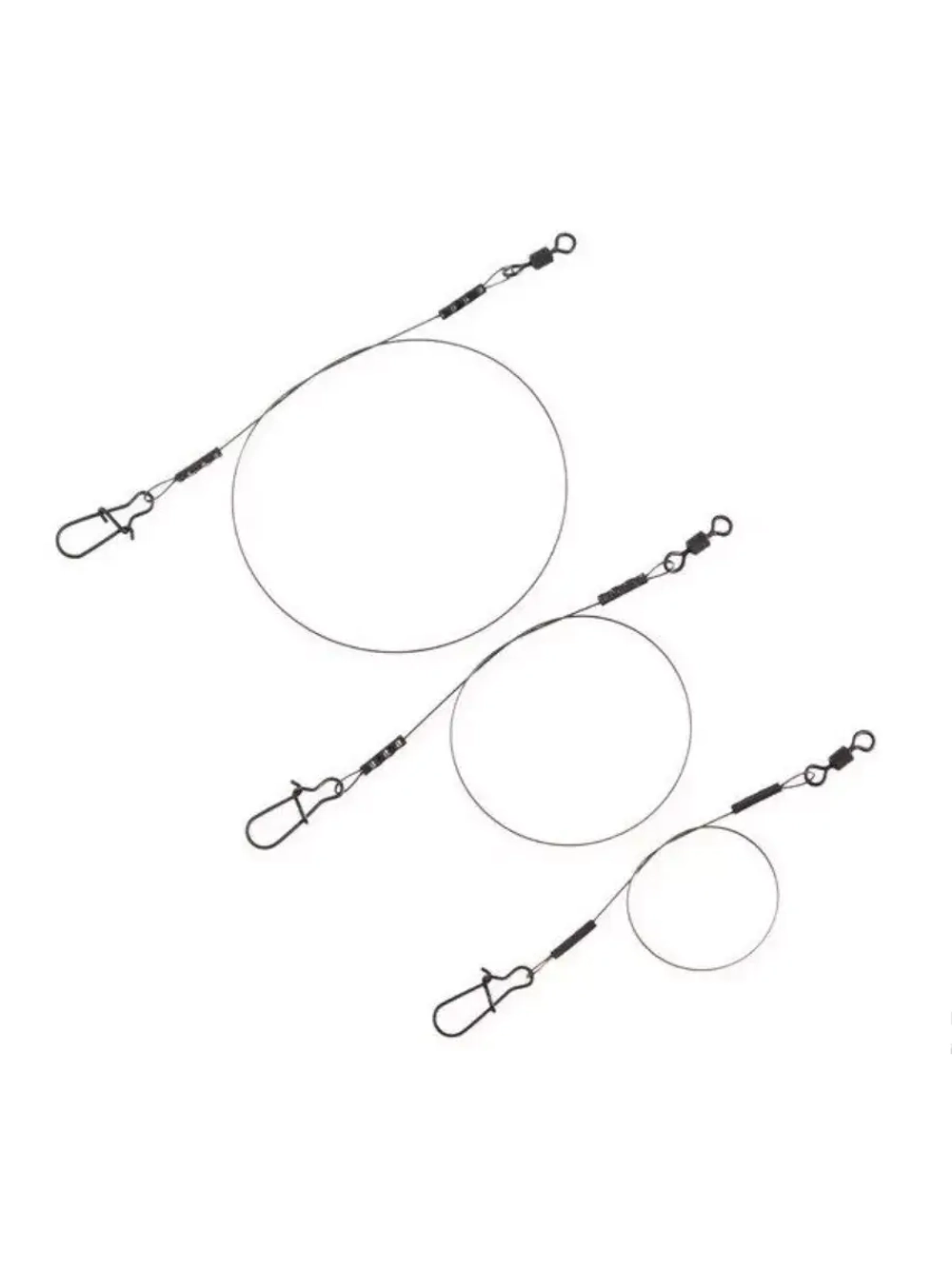Поводки AFW 19 нитей 16,0кг 0,36мм 15-20-25см 1упк. по 30шт.
