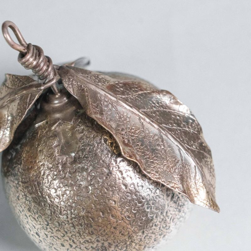 Мандарин из серебра