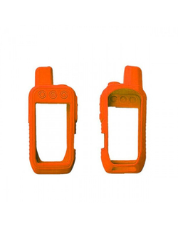 Garmin Alpha 200i чехол силиконовый противоскользящий (Оранжевый)