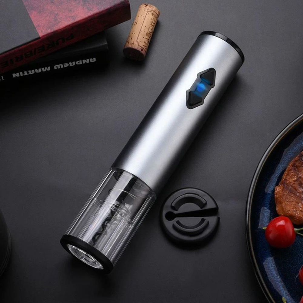 Штопор электрический для вина, электроштопор, набор аксессуаров для вина, открывашка для бутылок, подарочный набор