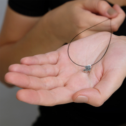 "Немо" подвеска в серебряном покрытии из коллекции "Игрушки" от Jenavi с замком карабин