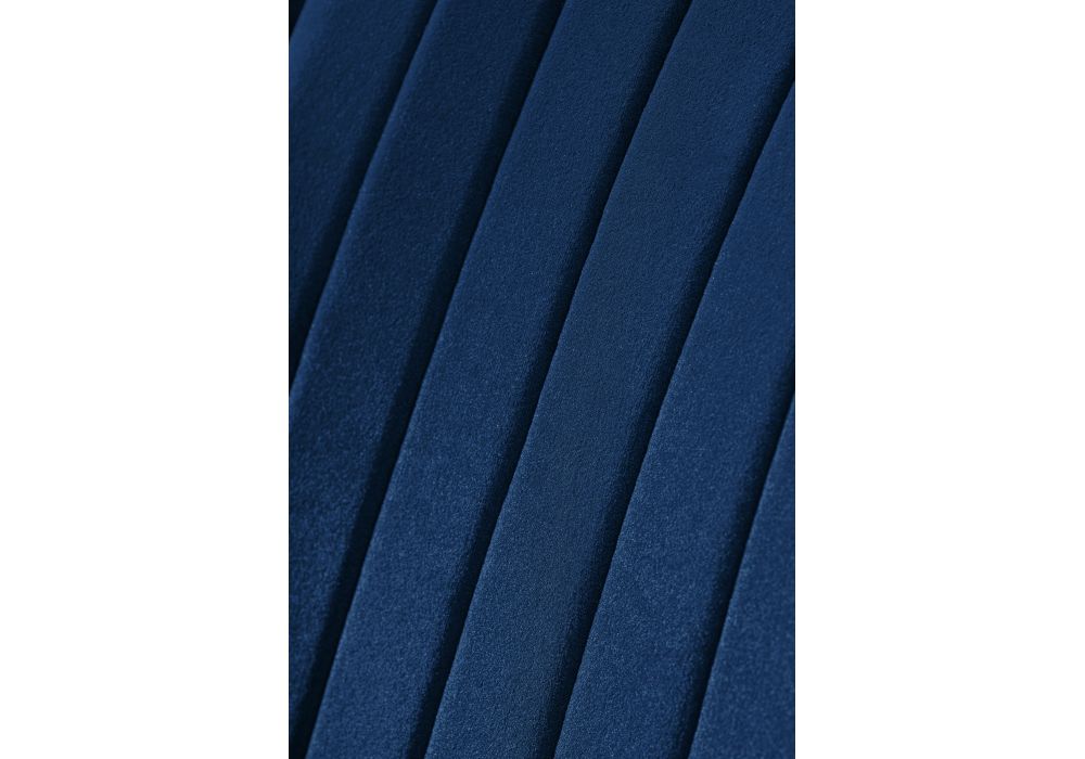 Стул на металлокаркасе Seda 1 dark blue / gold / black