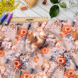 Ткань премиум дюспо осенние мелодии