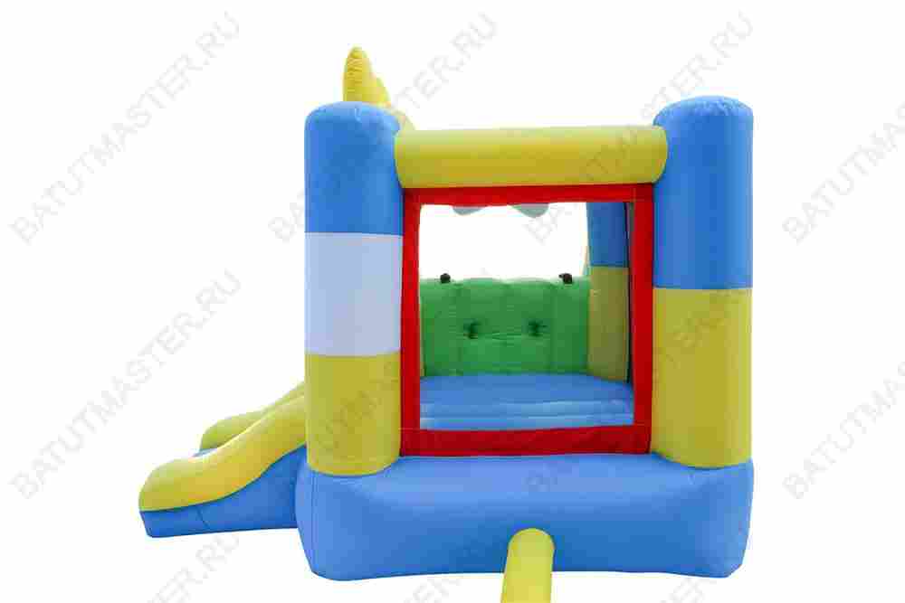 Батут для детей на дачу "В гостях у кота" 3,3*2,5*2 м