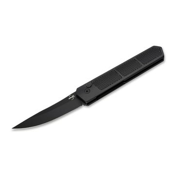 Складной нож автоматический Boker 01BO474 Kwaiken Grip Auto Black c клинком из стали D2, рукоять алюминий