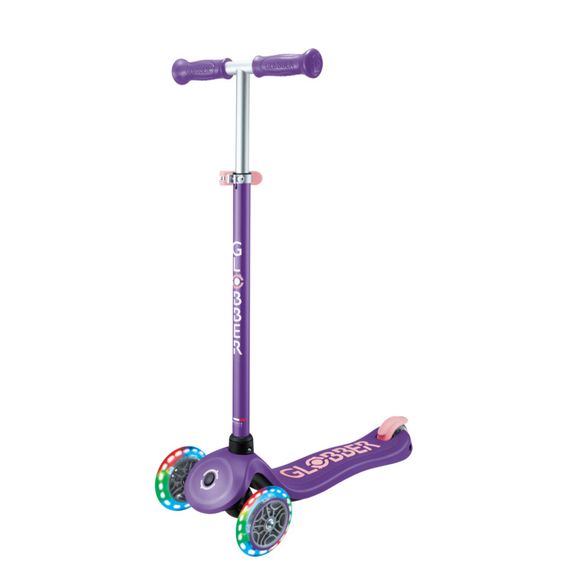 Skuter \ Самокат \ Scooter Globber Skuter Primo Plus işıqlarla bənövşəyi