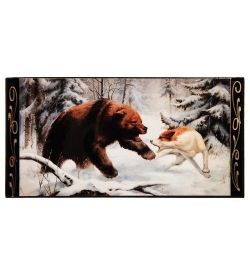 ШК-11/12-E Шкатулка-купюрница в технике декупаж (8х17х4)