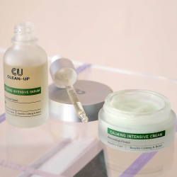 CUSKIN Clean-Up Calming Intensive Cream успокаивающий крем с витамином K