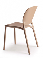 Стул пластиковый Scab Design Hug Go Green, карамель