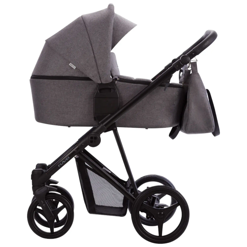 Коляска 2 в 1 Bebetto FLAVIO 11 (серый)