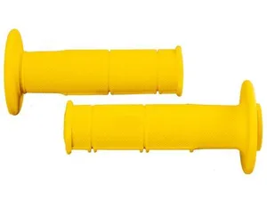Ручки на руль Soft Grips 115мм RTech желтые R-MPR000GI014