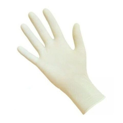 Перчатки медицинские латексные неопудренные Benovy, S