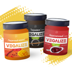 Соус "Перечный манго" VEGALIZE, соус низкокалорийный без сахара