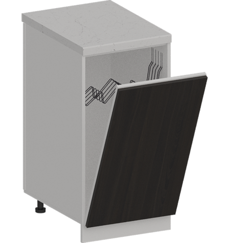 Кухня Модуль ШНВ 450 Белый / Ликата