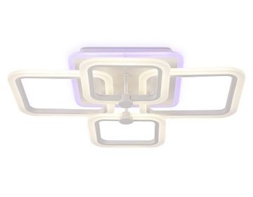 Потолочный светодиодный светильник с пультом FA533/2+2 WH 150W белый (ПДУ РАДИО 2.4) Acrylic Ambrella