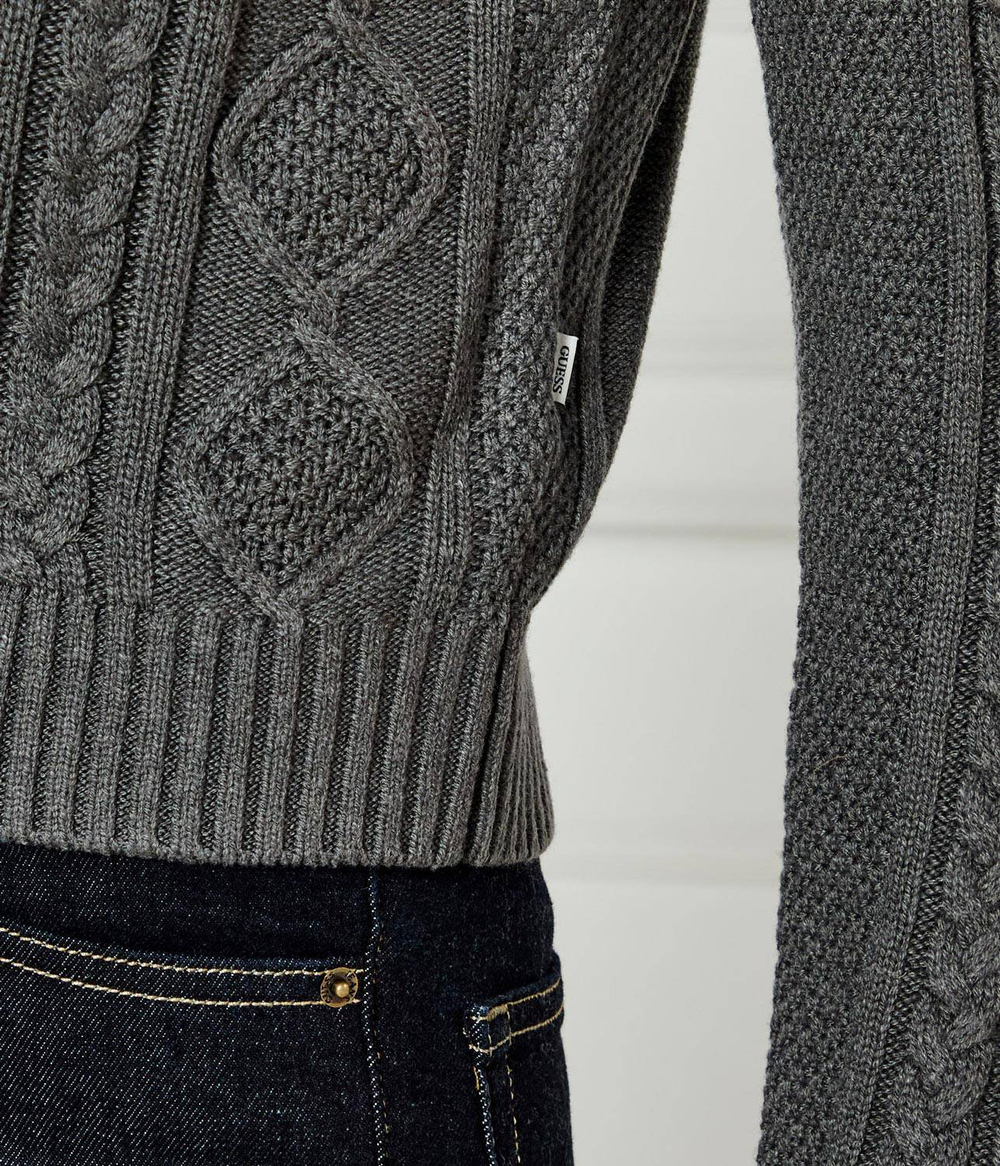Свитер Guess Jeans - графитовый(W4BR13 Z3HN2)