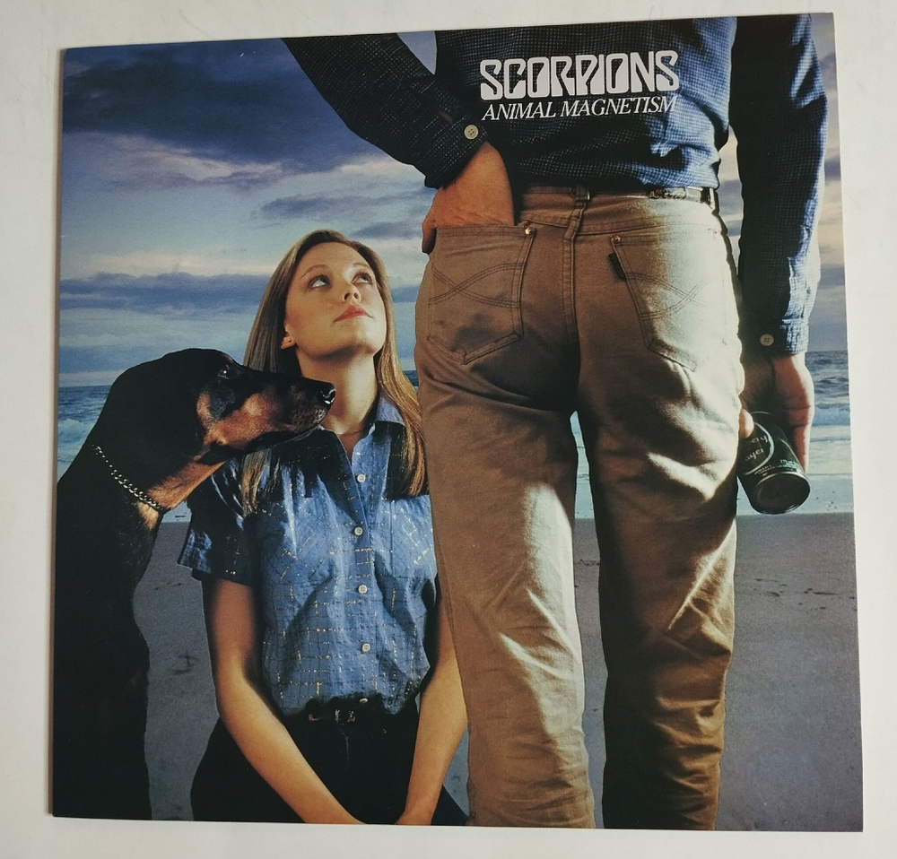 Винтажная виниловая пластинка LP Scorpions Animal Magnetism (Japan 1980) (No Obi)