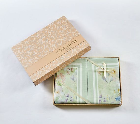 Постельное белье Asabella 2360 фланель, тенсел с хлопком