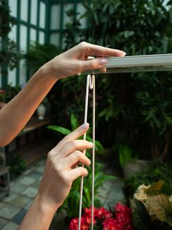 UFP-G20S H80 WHITE Подставка металлическая для светильника ULI-P. высота 800 мм. Белая. TM Uniel