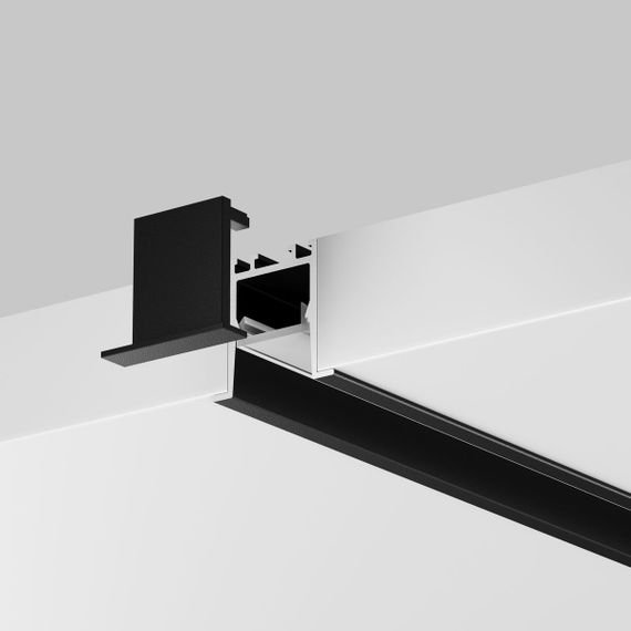 Алюминиевый профиль встраиваемый скрытого монтажа Maytoni Led Strip ALM-2222-B-2M 632013