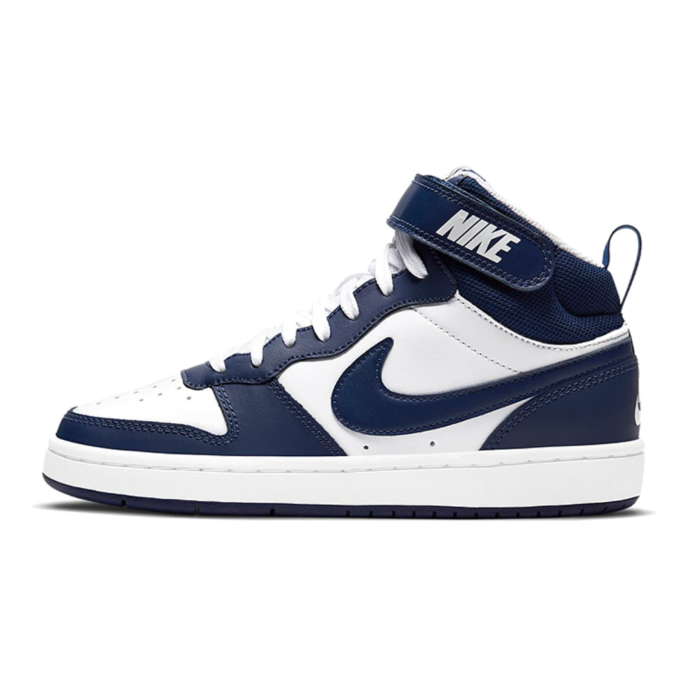 Кроссовки Nike Court Borough Mid 2 GS White Signal Blue