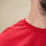 Футболка Красная ПРЕМИУМ ХЛОПОК 180гр, S (46)