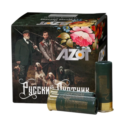 Патрон 12/70 Aзот №0 б/к 32г Русский Охотник