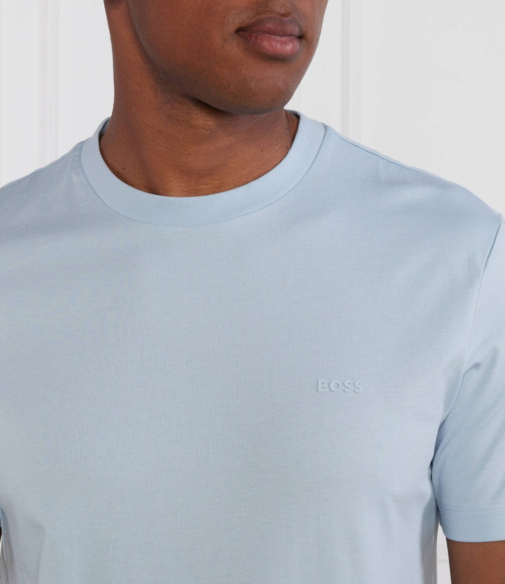 Футболка Thompson BOSS BLACK - голубой(50468347)