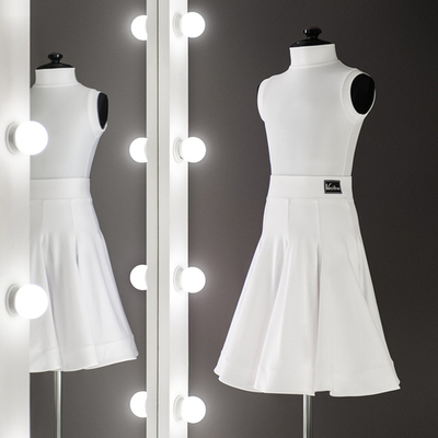 Standart 4-01-02-C | Рейтинговое платье годе для спортивных бальных танцев | Vasileva Dance