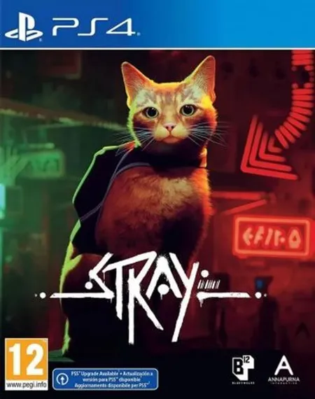 PS4 Stray (Б/У, Русские субтитры, CUSA-24899)