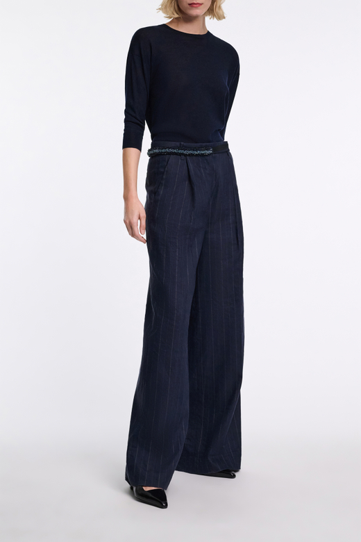 Джемпер из шерсти и хлопка