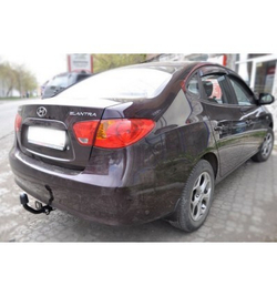 Фаркоп Oris на Hyundai Elantra IV 2007-2012 (паспорт и сертификат в комплекте,без электрики) 4242-A
