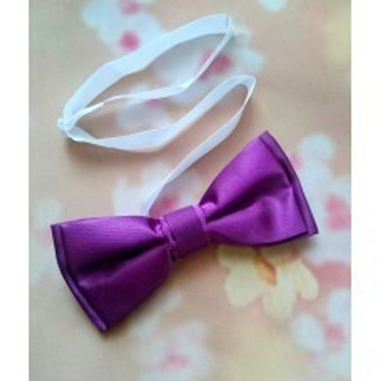 Галстук бабочка классика, лайм глянец