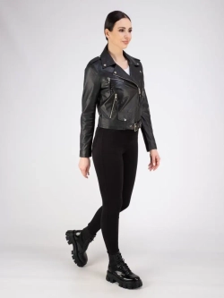 Косуха кожаная из натуральной кожи Турция