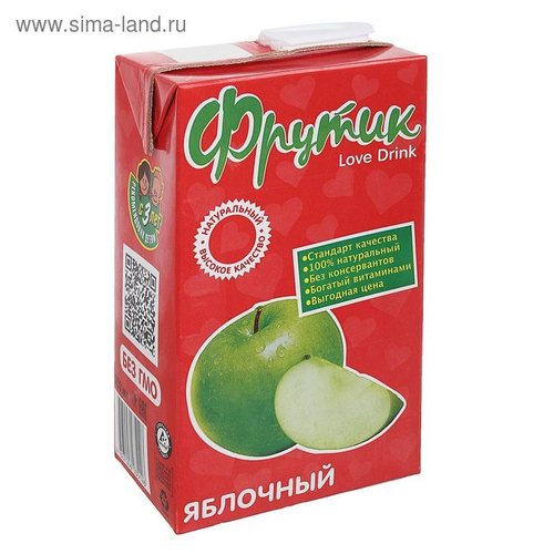 Напиток Фрутик Яблочный 0,95л