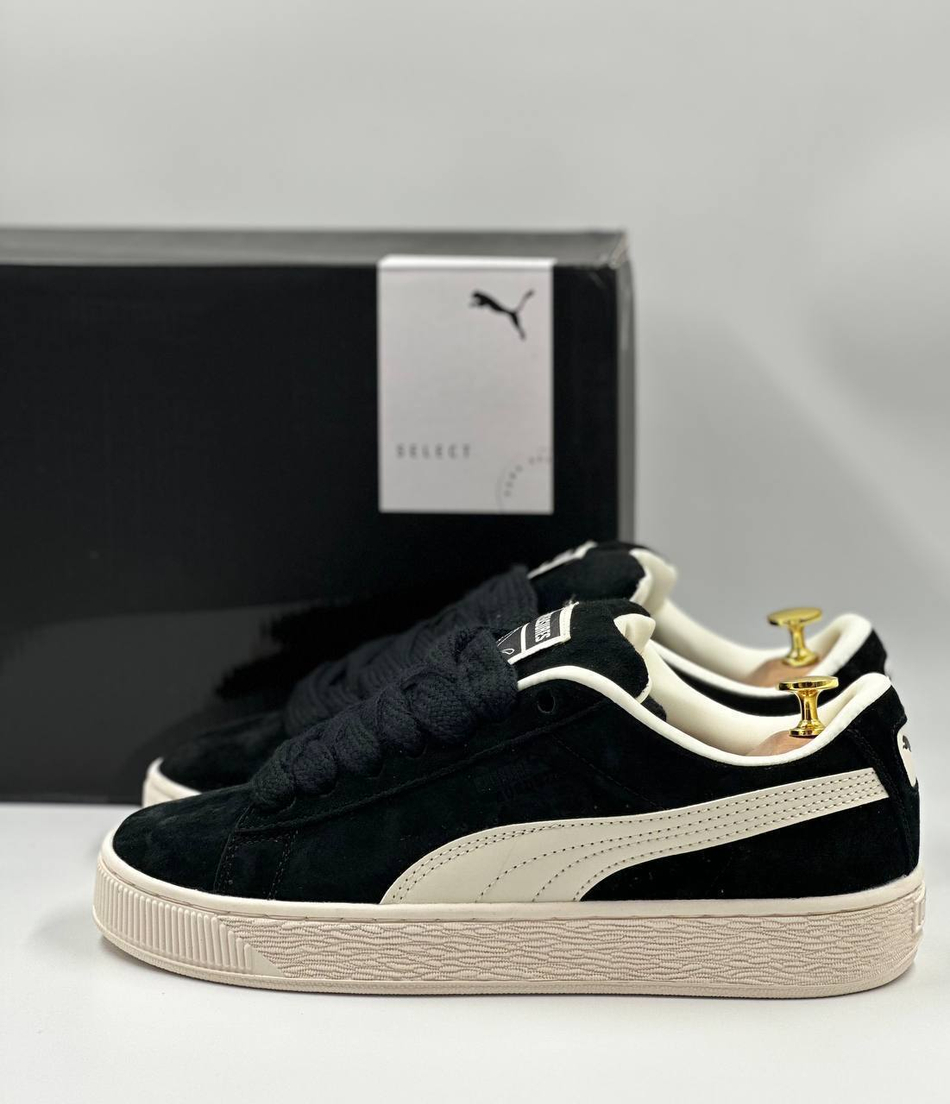 Кроссовки Puma Suede XL #B113 (черн.)