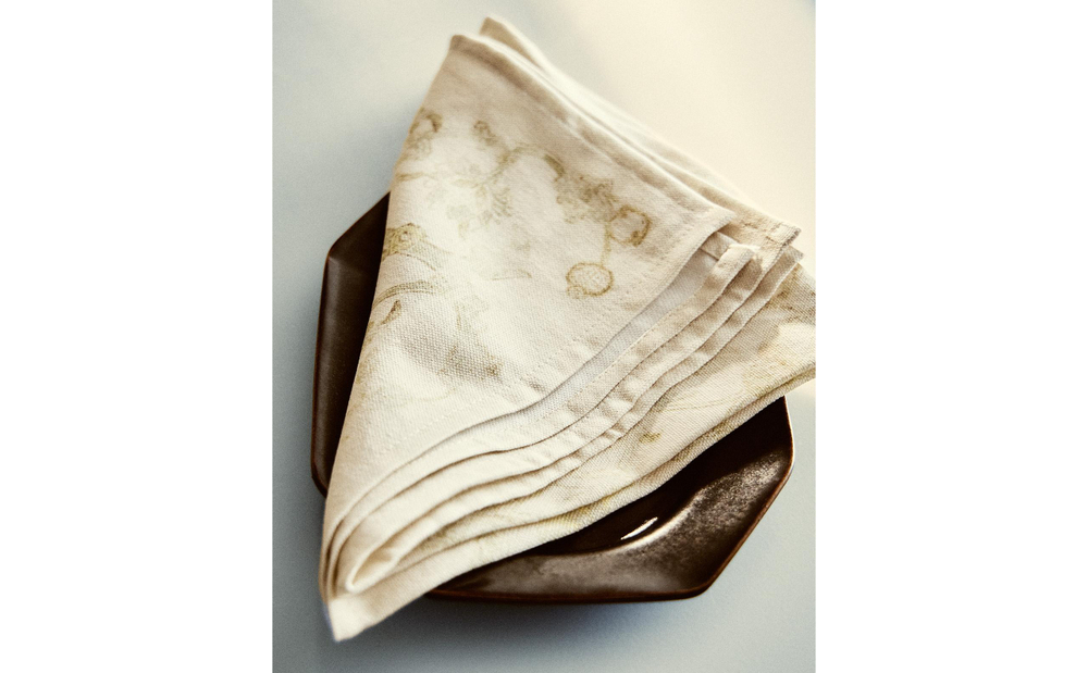 Zara Home столовая салфетка из хлопка, 45 45 см (комплект 2 шт.) · 5297/022