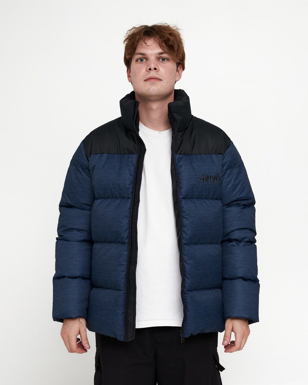 Пуховик Anteater AW24 Downjacket Stroke navy