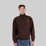 Толстовка мужская Carhartt WIP American Script Half Zip  - купить в магазине Dice