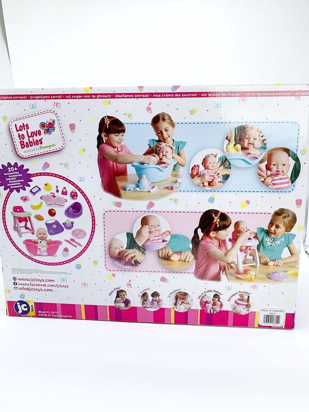 Пупс BERENGUER виниловый 25см в наборе (16614)