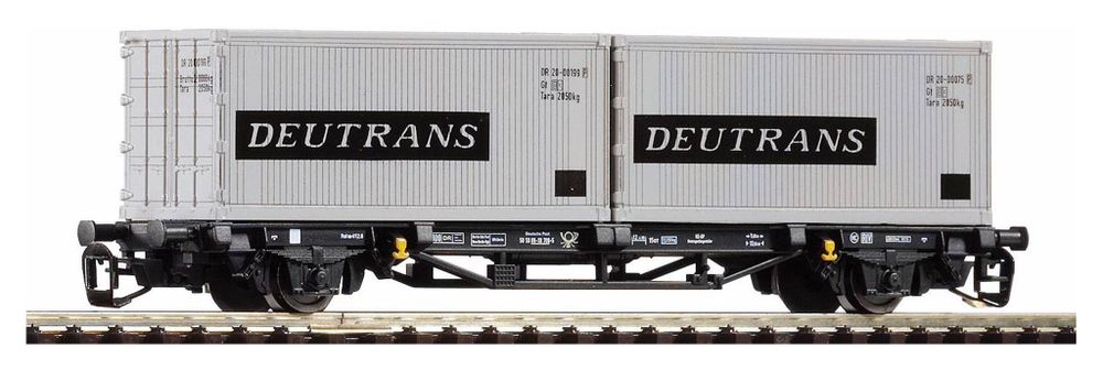 TT Грузовая платформа DR IV с контейнерами 2x 20 Deutrans