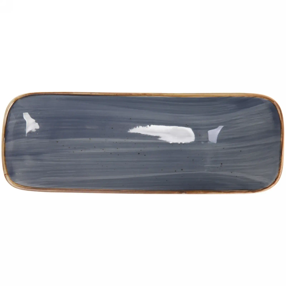 Тарелка керамическая «Corsica blue» сервировочная 26*9,5*5см